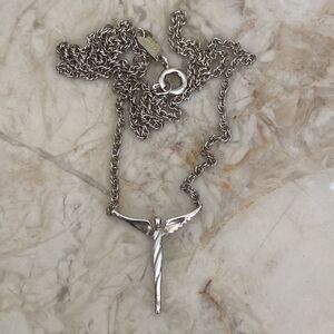 Steven Lavaggi Hope Angel 925 Sterling Silver Necklace